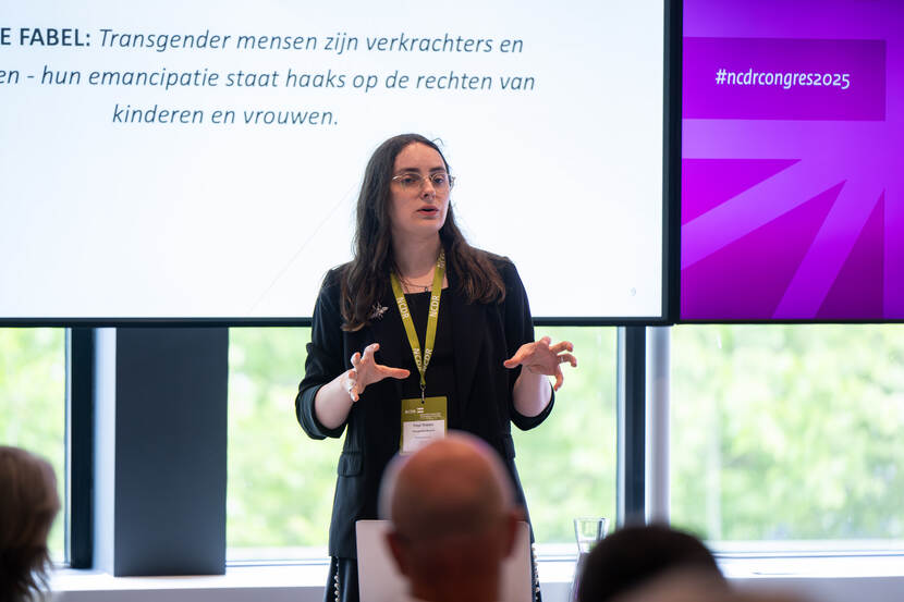 Deelsessie Transgenderpersonen op het Nationaal Congres tegen Discriminatie en Racisme 2025